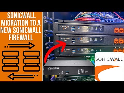 Dell SonicWall Configuration Migration to a New Firewall