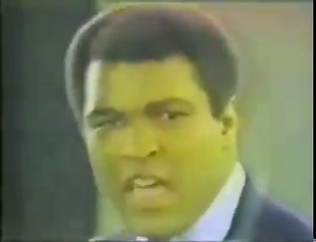 Muhammad Ali checks white women. Happy Birthday Brother!