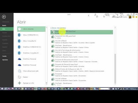 Cerrar y abrir un libro de Excel con VBA