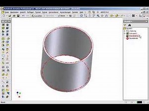 Autodesk Inventor Zylinder abwickeln