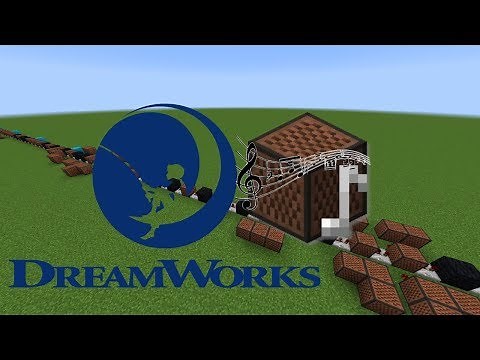 Minecraft: Dreamworks Theme with Note Blocks