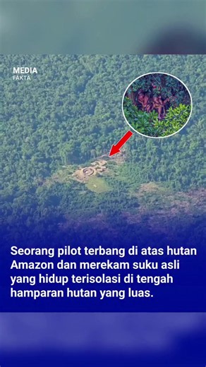 Komunitas Masyarakat Adat di Pedalaman Hutan Amazon