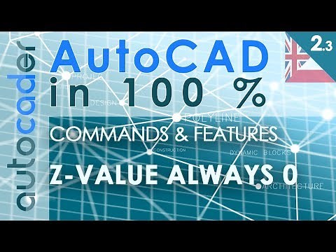 AutoCAD - How To Draw Objects With Z Value = 0? | AutoCADer | [EN] [PL]