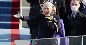 WATCH AGAIN: Lady Gaga performs National Anthem at inauguration ceremony