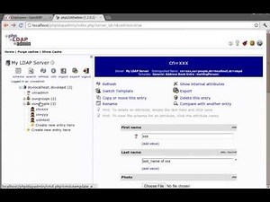 OpenERP LDAP Synchronisation