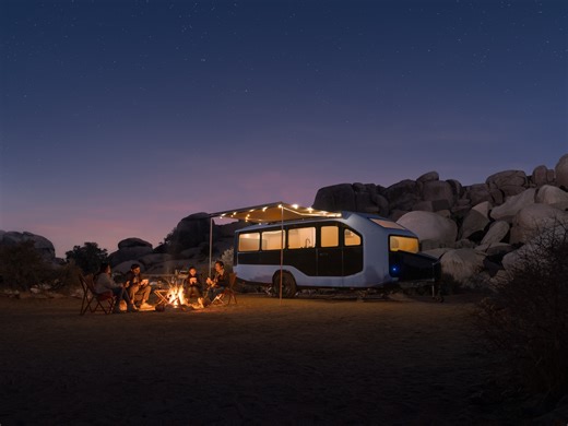 Pebble's EV camping trailer is for digital nomads