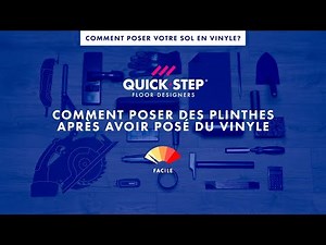 Comment poser des plinthes pour un sol en vinyle ? | Tutoriel Quick-Step