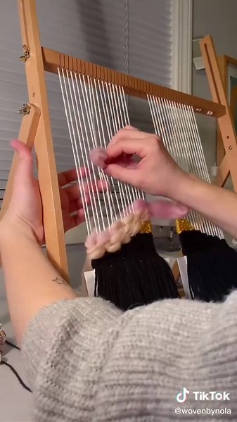 watch this sunset tapestry set come to life! #sunset #weaving #weavingtiktok #art #etsy #SelfImprovement #satisfying