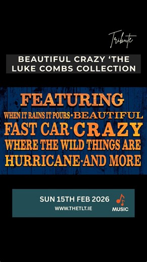 1K views |  Beautiful Crazy – The Ultimate Luke Combs Tribute ...