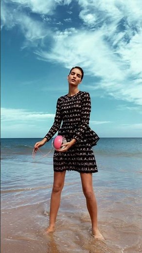 Sun-kissed under the azure sky 🏝️🌊‪@marieclaire_arabia‬ x ‪@CHANEL‬