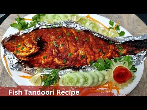 Fish Tandoori Recipe In Oven | How To Make Tandoori Fish At Home | ‎@themixupkitchen