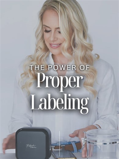 Labels aren’t just for looks - they bring calm, clarity, and control. ✨ From pantry shelves to closets, a little label goes a long way in keeping your home organized and your mind at ease. Drop a 🤍 if you love things neatly in their place, and let’s make every space in your home effortless. Serving Palm Beach & beyond. #labelinglove #organizedlife #professionalorganizer #calmhome #organizationgoals