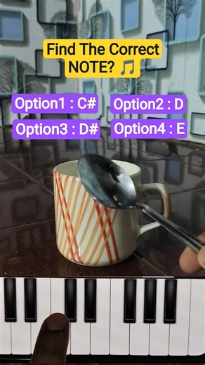 This SIMPLE SOUND Will TRICK You 😱Can You Guess This Cup Sound Note?Only 1% Get It Right! Pitch Test