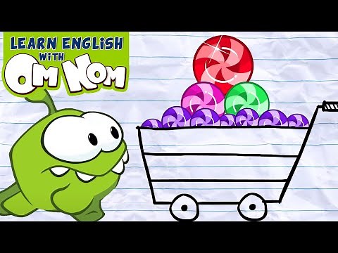 Learn Colors With Paper Shapes | Learning Cartoon Videos For Children | Learn English With Om Nom