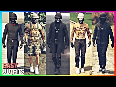 Top 5 Best Easy To Make Male Tryhard Outfits #10 (GTA Online)