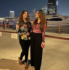 Aiman, Minal's New Year's resolution is to lose weight  | The Express Tribune