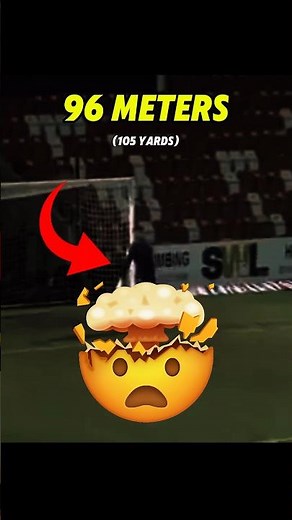 The Longest Goal in Football History👀🔥#football #worldrecord #history