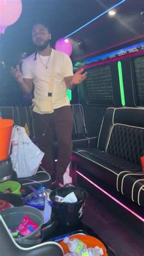 Only $180 an hour for this sprinter van dm me to book now #partybusnyc #partybus #sprintervan #eventbusiness #luxurybus #luxurytransportation #partyvan