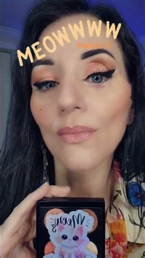 Nude Eyeshadow Palette Tutorial | Chrome Orange & 3 Matte Shades for Everyday Glam #eyeshadow