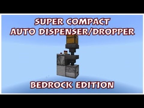 Compact Auto Dispenser/Dropper: bedrock edition