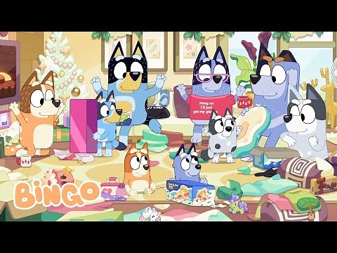 Bingo Family Christmas ✨ 🎄 | Bluey Christmas Swim Full Episode, and More! | Bingo - Official Channel