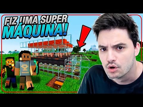 FIZ UMA MÁQUINA COM DRIPSTONE NO MINECRAFT #2-22
