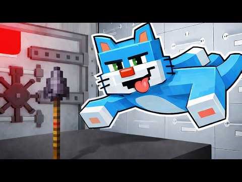 Robbing a Bank In This Minecraft Server😱! #viral #minecraft