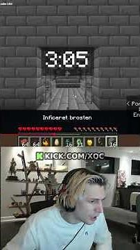 xQc reacts to the FASTEST Minecraft speedrunner 🤯