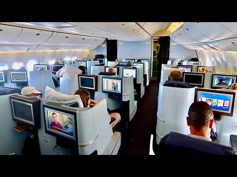 KLM Boeing 777 Business Class Flight from Amsterdam to Peru (4K travel vlog)