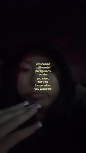 POV: I Wish Boys Wrote Paragraphs While You Sleep