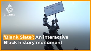 9.9K views · 252 reactions | The Blank Slate Monument is an interactive statue highlighting African American history with a twist - anyone can contribute by sharing their own message. What would you write on the blank slate?  | Al Jazeera English | Facebook
