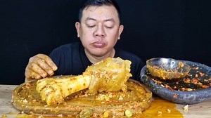 KREMUS Cokor sapi 4 kilo⁉️ makan enak Nih sambel Petai lalapan mentah | Wilujeng Tuang