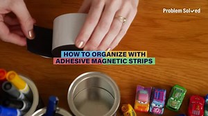4 helpful ways to organize your home with magnetic strips