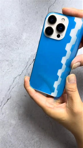 iPhone 14 Pro Blue Look 🔥 | Apple Premium Design #Shorts