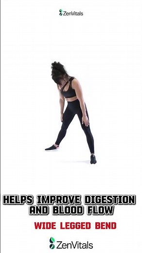 Wide-Legged Forward Bend | Flexibility & Relaxation Yoga Pose #WideLeggedForwardBend