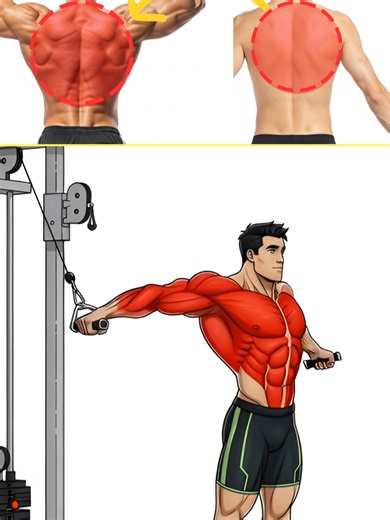 Single-Arm Cable Row for Balanced Lats Workout