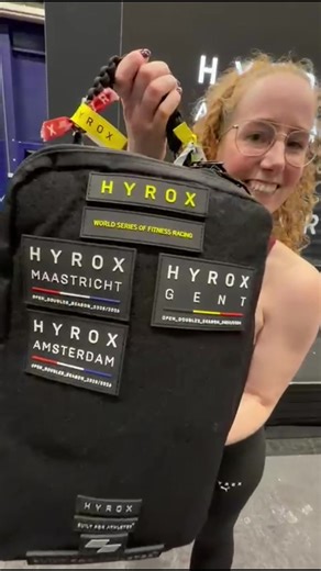 😜 BLIJ EI Hyrox Amsterdam Womens Doubles is BINNENNNNNN #Hyrox #HyroxWomensDoubles #WeDidIt #Amsterdam