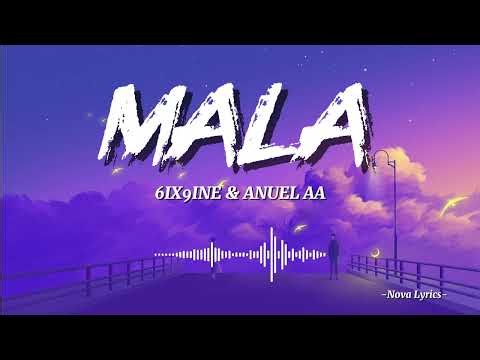 6ix9ine, feat. Anuel AA - MALA ( Lyrics 🎵) 