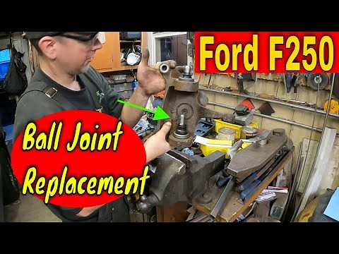 How to Replace the Ball Joints on an OBS Ford F150, F250, or F350 2WD Truck: 1992 - 1997 F-Series