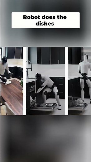 Humanoid Robot Does Your Dishes! Future Kitchen Revealed