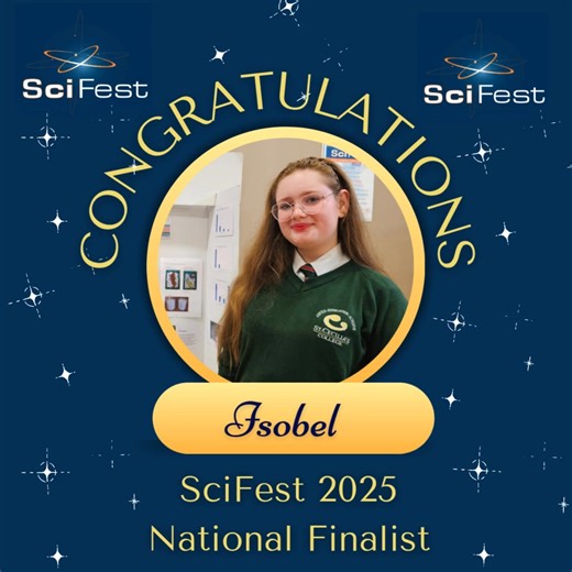 StCeciliasCollege on Instagram: "🌟 Huge Congratulations to Isobel! 🌟 Our incredible Year 11 student, Isobel, has qualified as a finalist for the SciFest National Final happening on Friday, 21st November! 🎉 As part of her entry for the STEM Outreach Video Award, Isobel created an amazing video showcasing her passion for science and innovation. Voting is now LIVE and will remain open until 20th November. ✅ You can vote every single day ✅ Use as many different devices as possible ✅ Votes must co