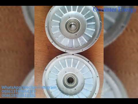 Disc outer rotor coreless axial flux permanent magnet generator 1kW 2KW 3kW 5kW 10kw 20kw 30kw