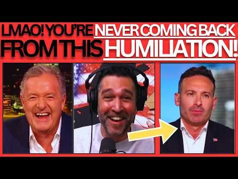 Piers Morgan and Dave Smith OBLITERATE Panicking PBD Podcast CLOWN!