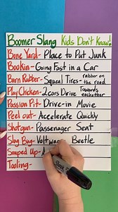 Boomer slang This original video was produced by Network Media LLC Productions, Rick Lax and Jennie Carroll | Hack 'n' Giggle