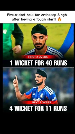 Singh is King 🔥 | Fifer for Arshdeep 💀🔥 | #youtubeshorts #art #viral #t20 #cricket #love #singh #op