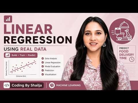 Linear Regression Project in Python | Predict Food Delivery Time Using Real Data