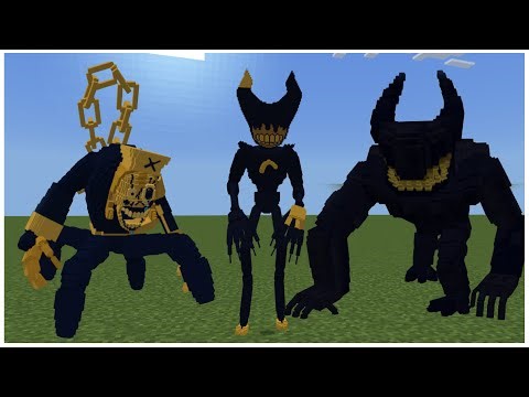 NEW Bendy and the Dark Revival Add-on in Minecraft!