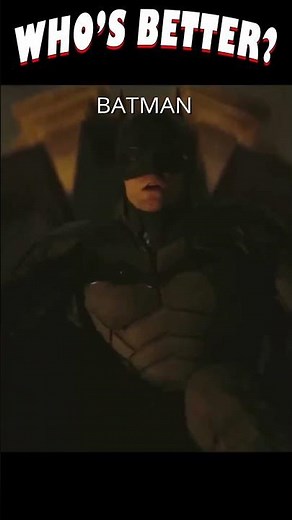 MICHAEL KEATON vs. ROBERT PATTINSON | #batman #dccomics