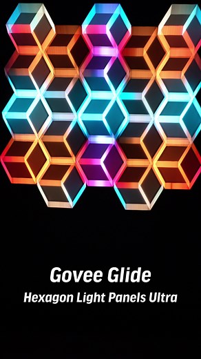 Need a reason to upgrade? Here's why @unboxtherapyofficial recommends Govee Hexagon Light Panels Ultra! #GoveeULTRA #GoveeGamingLights #GoveeGlide #govee