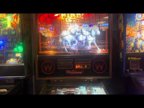 Williams 1987 Fire! pinball machine at Funspot